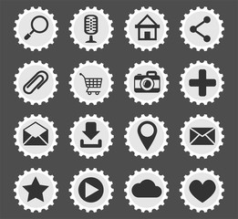 user interface icon set