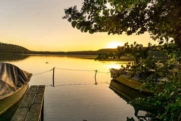Sonnenaufgang Springsee
