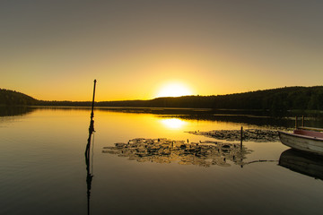 Sonnenaufgang Springsee