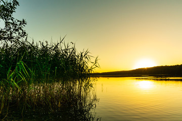 Sonnenaufgang Springsee