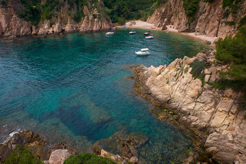 Marimurtra Botanical garden in Blanes, Catalonia.