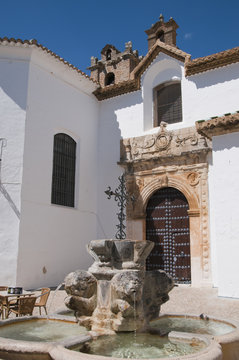 Priego de C&oacute;rdoba, Parroquia de Nuestra Senora de la Asunci&oacute;n, Barrio de la Villa, Andalusien, Spanien