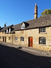 traditional limestone houses chipping campden village gloucestershire cotswolds midlands england uk europe