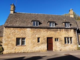 traditional limestone houses chipping campden village gloucestershire cotswolds midlands england uk europe