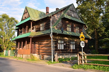 Maison traditionnelle de Petite-Pologne à Zakopane