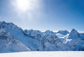 Fototapeta premium natural landscape mountains