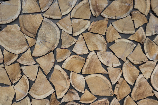 Firewood Stack Texture
