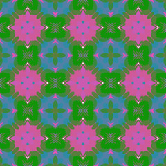 Seamless background pattern with a variety of multicolored lines.