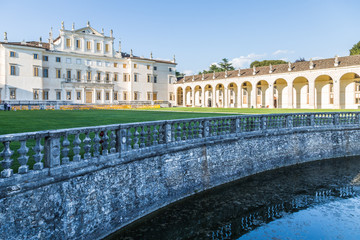 Fototapeta na wymiar Historic architecture of Villa Manin - Passariano - Friuli Venezia Giulia - Italy