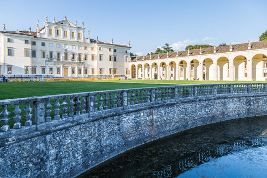 Historic architecture of Villa Manin - Passariano - Friuli Venezia Giulia - Italy