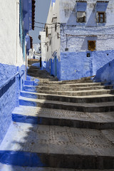 Chaouen the blue city of Morocco.Chefchaouen