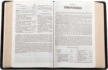 Obraz premium Open Bible