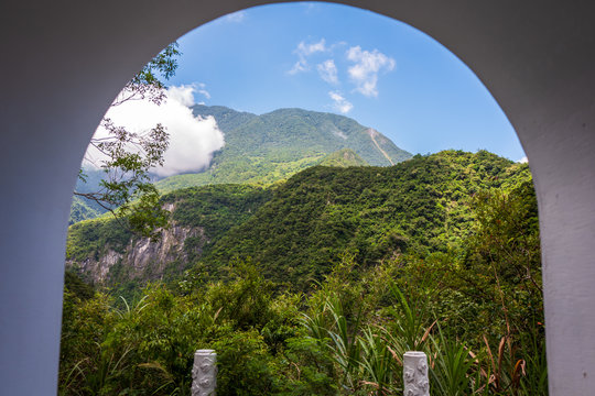 The Changchun Trail at Taroko Gorge National Park in Taiwan