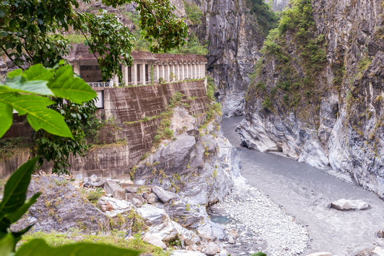 The Changchun Trail at Taroko Gorge National Park in Taiwan