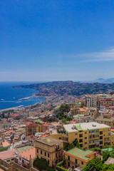 City of Naples, Italy and the Gulf of Naples