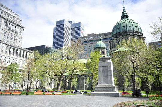 Mary Queen Of The World Cathedral In Montreal