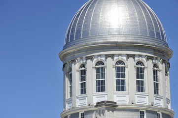Dome of Marche Bonsecours in Old Montreal