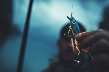 Fly Fishing Bait Closeup