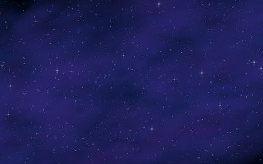 Fototapeta premium Colorful and beautiful space background. Outer space. Starry outer space texture. 3D illustration