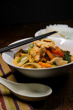 Thai Red Coconut Curry