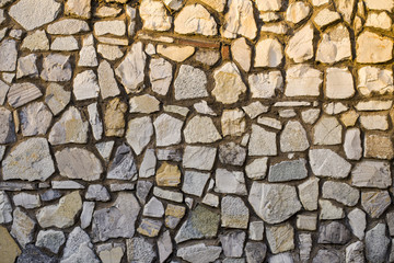 stone wall, stone texture, stone surface, broken stones in the wall