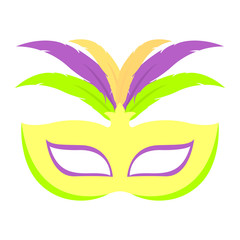 Colorful Carnival Mask