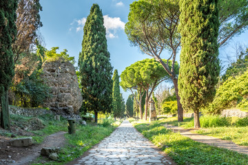 Fototapety  Droga Appijska, Via Appia Antice