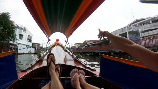 POV, boat tour in Bangkok