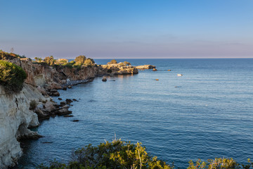 Coast near the town Sarantaris, Crete, Greece