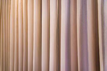 Obraz premium Brown curtain background Curtain Brown classic background