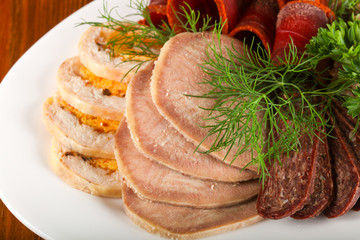 Meat plate