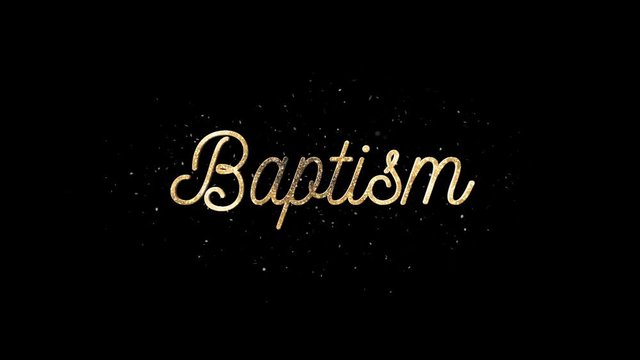 Baptism + Alpha Channel