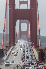 Traffic on the Golden Gate
