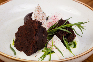 Tasty Brownie cake