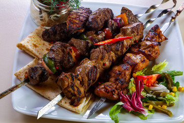 Barbeque meat mix