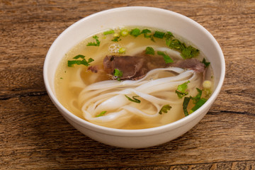 Vietnamese Pho Bo soup