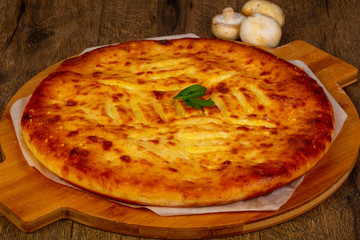 Homemade Ossetian pie