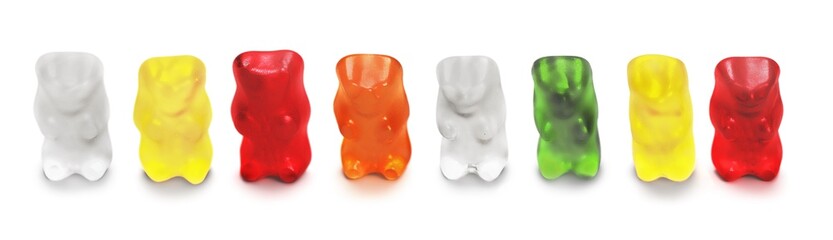 Gummy bear line up