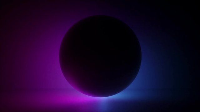 3d rendering, glowing neon light sphere, laser show, disco ball, esoteric energy, abstract background, looped animation, ultraviolet spectrum,