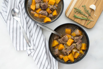 Beef and Butternut Squash Stew