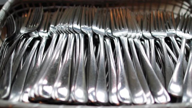 Try of forks hover over