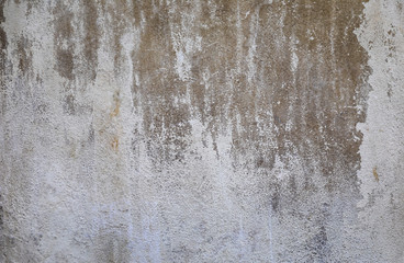 White Washed Old Cemented Wall
