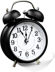 Alarm Clock with Note - Isolated