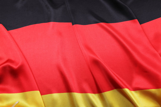 Rippled German flag