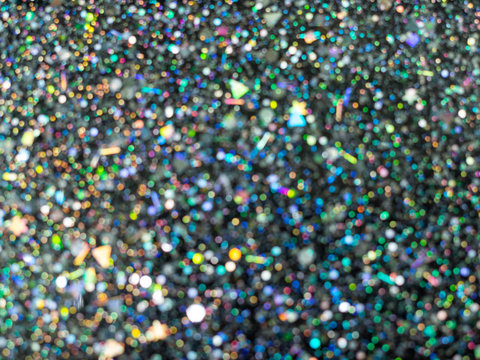 Holographic Glitter Background