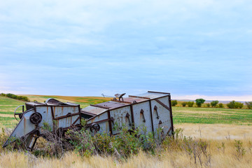 threshing machine