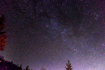 富士山五合目の星空