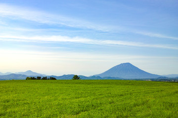 Fototapeta premium 羊蹄山、北海道、日本