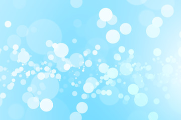 Blue bokeh light background beautiful bright blurred glitter effect. decoration for your design