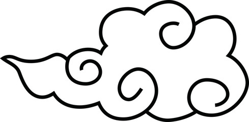 Japanese style cloud